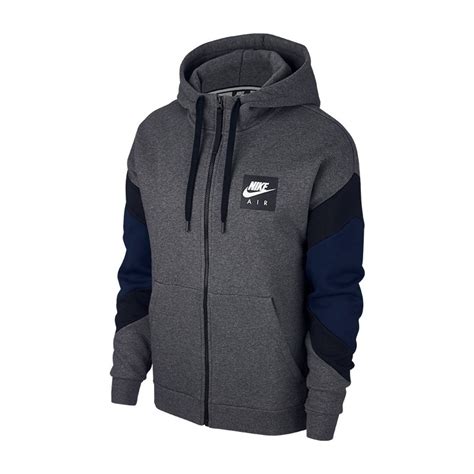 nike air hoody kapuzenjacke grau f072